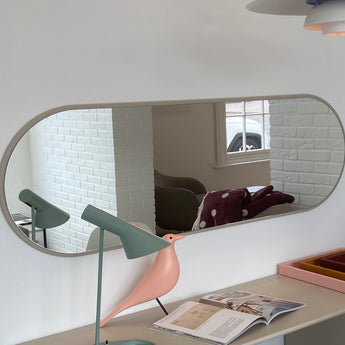 Montana SP824R Large Oval Wall Mirror Display