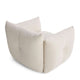 Knoll Perron Pillo Lounge Chair in Haven Ivory — packshot, detail