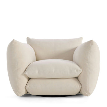 Knoll Perron Pillo Lounge Chair in Haven Ivory — packshot