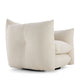 Knoll Perron Pillo Lounge Chair in Haven Ivory — packshot, detail