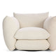 Knoll Perron Pillo Lounge Chair in Haven Ivory — packshot, detail