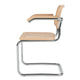 Knoll Cesca Dining Armchair Cane Seat & Back in Light Beech — packshot, detail