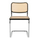 Knoll Cesca Dining Chair Cane Seat & Back in Dark Stain — packshot, detail