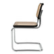 Knoll Cesca Dining Chair Cane Seat & Back in Dark Stain — packshot, detail