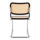 Knoll Cesca Dining Chair Cane Seat & Back in Dark Stain — packshot, detail