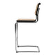 Knoll Cesca Bar Stool Cane Seat & Back in Dark Stain — packshot, detail
