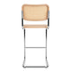 Knoll Cesca Bar Stool Cane Seat & Back in Light Beech — packshot, detail