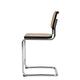 Knoll Cesca Counter Stool Cane Seat & Back in Dark Stain — packshot, detail