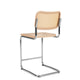 Knoll Cesca Counter Stool Cane Seat & Back in Light Beech — packshot, detail