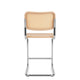 Knoll Cesca Counter Stool Cane Seat & Back in Light Beech — packshot, detail