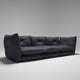 Knoll Perron Pillo 3 Seat Sofa in Grey — studio