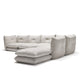 Knoll Perron Pillo Corner Sofa in White — packshot