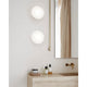 Louis Poulsen AJ Eklipta Wall Ceiling Light lifestyle bathroom setting 03