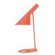 Louis Poulsen AJ Table Lamp Electric Orange on packshot