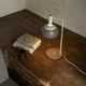 Louis Poulsen FJ Elements Table Lamp in Grey — lifestyle, living room