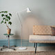 Louis Poulsen NJP Floor Lamp in White — lifestyle