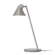 Louis Poulsen NJP Mini Table Lamp in Aluminium Grey — packshot
