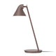 Louis Poulsen NJP Mini Table Lamp in Brown Rose — packshot