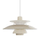 Louis Poulsen PH 5 320 Opal Pendant in Opal Beige — packshot
