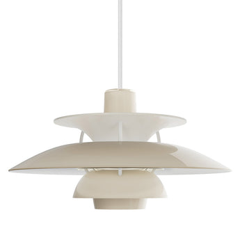 Louis Poulsen PH 5 320 Opal Pendant in Opal Beige — packshot