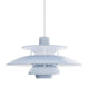 Louis Poulsen PH 5 320 Opal Pendant in Opal Pale Blue — packshot