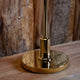 Louis Poulsen PH 2/1 Portable Table Lamp in Brass Metallised — lifestyle, detail