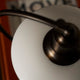 Louis Poulsen PH 2/2 Luna Aged Brass Opal Table Lamp — lifestyle, detail 11