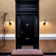 Louis Poulsen PH 3-2½ Wall Light in Black — lifestyle, exterior