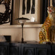Louis Poulsen PH 3/2 Aged Brass Opal Table Lamp — lifestyle, detail 03