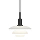 Louis Poulsen PH 3/3 Pendant Light in White Opal Glass — packshot