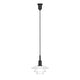 Louis Poulsen PH 3/3 Pendant Light in White Opal Glass — packshot, detail