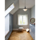 Louis Poulsen PH 3/3 Pendant Light in Metal & Glass — lifestyle, bedroom