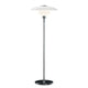 Louis Poulsen PH 4½-3½ Glass Floor Lamp in White — packshot