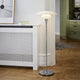 Louis Poulsen PH 4½-3½ Glass Floor Lamp — lifestyle, living room