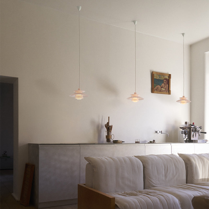 Louis Poulsen PH 5 320 Opal Pendant — lifestyle, kitchen