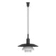 Louis Poulsen PH 5/5 Pendant Light in Metal Black and Opal Glass — packshot, detail