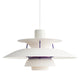 Louis Poulsen PH 5 Pendant Light Classic White packshot
