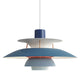 Louis Poulsen PH 5 Pendant Light Hues of Blue packshot