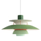 Louis Poulsen PH 5 Pendant Light Hues of Green packshot