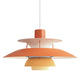 Louis Poulsen PH 5 Pendant Light Hues of Orange packshot