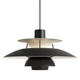 Louis Poulsen PH 5 Pendant Light Monochrome Black packshot