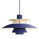 Louis Poulsen PH 5 Pendant Light Monochrome Dusty Indigo packshot