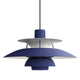 Louis Poulsen PH 5 Pendant Light Monochrome Dusty Indigo packshot