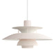 Louis Poulsen PH 5 Pendant Light Monochrome Pale Blush packshot