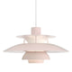 Louis Poulsen PH 5 Pendant Light Monochrome Pale Rose packshot
