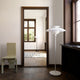 Louis Poulsen PH 80 Floor Lamp — Original, All Black and All White lifestyle group shot
