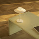 Louis Poulsen PH 80 Portable Lamp in Opal White / White — lifestyle, lamp on