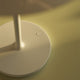 Louis Poulsen PH 80 Portable Lamp in Opal White / White — base detail, lamp off alternate view
