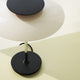 Louis Poulsen PH 80 Table Lamp in Opal White / High Lustre Chrome Plated — top shade detail