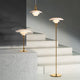 Louis Poulsen PH 3½-2½ Floor Lamp — lifestyle, brass family